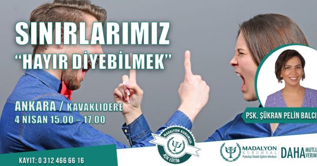 Sınırlarımız “Hayır Diyebilmek”